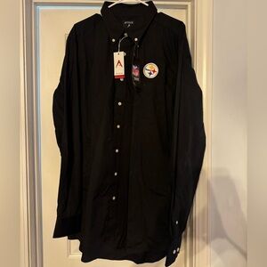 Men’s Steelers button up shirt